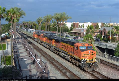 Fullerton to Los Angeles Train .